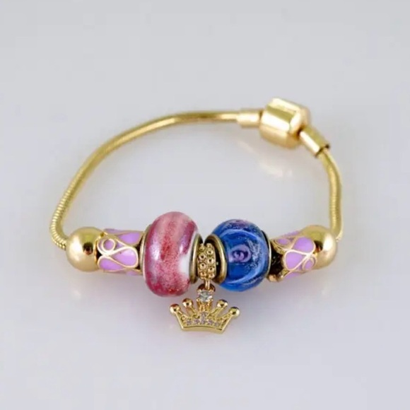 Pulseras Dama Zircon Stone Womens Bracelet 14K Real Color Brillo Miami - Picture 2 of 8
